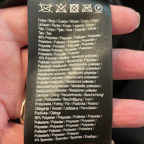 Monique Lhuillier Metallic Floral Brocade Tiered Mini Dress - Picture 6 of 6